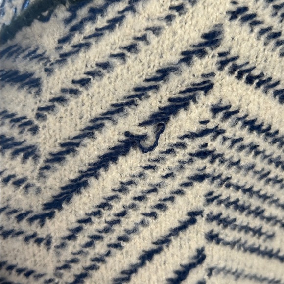 Max sport women’s S/M blue cream, oversize style cardigan​​ - Picture 6 of 8